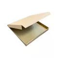 Pizza box 33x33x3.5cm Kraft brun marron AD